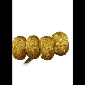 NWT Williams Sonoma Braided Napkin Rings Dijon